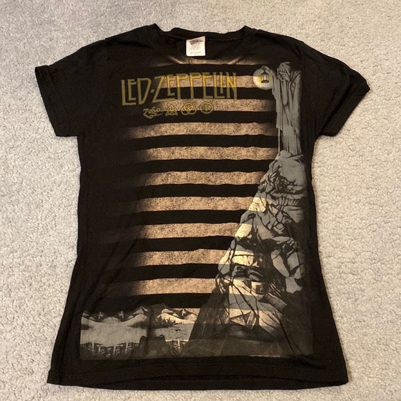 Bay Island Tops - Led Zeppelin Stairway to Heaven T-shirt